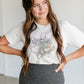Inherit Watercolor Bouquet Graphic T-shirt IC Tops