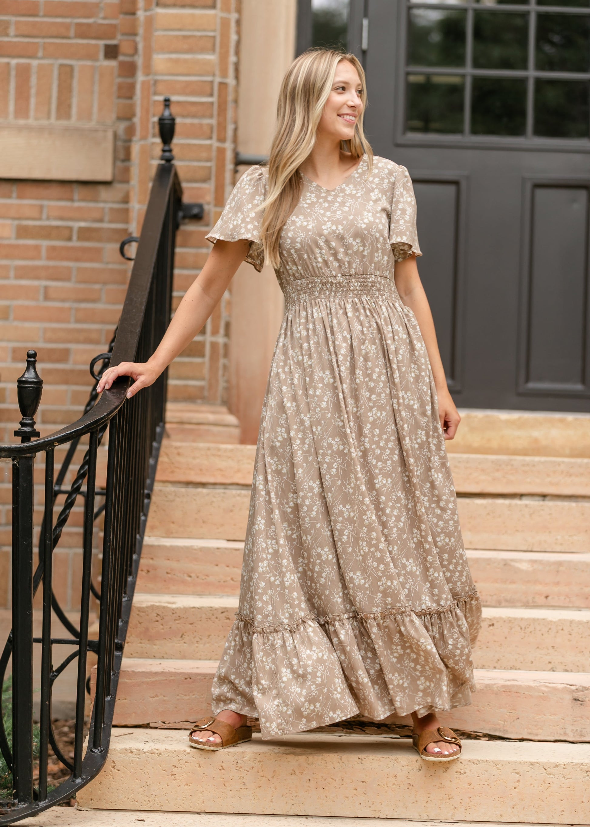 Isabella V Neck Maxi Dress (Copy) IC Dresses