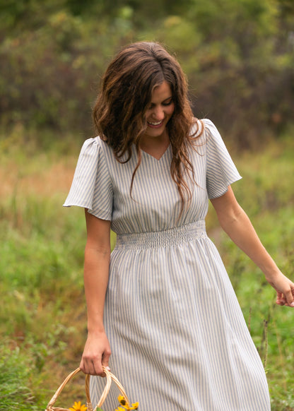 Isabella V Neck Maxi Dress IC Dresses