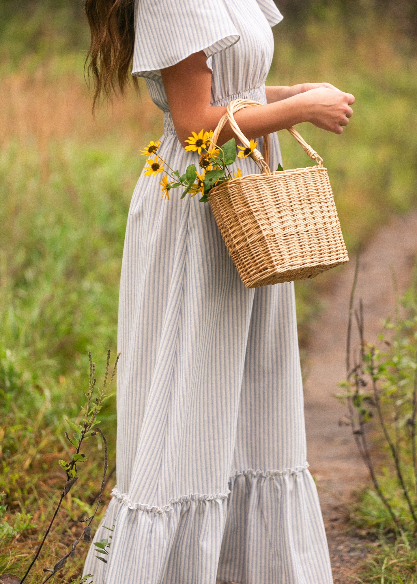 Isabella V Neck Maxi Dress IC Dresses