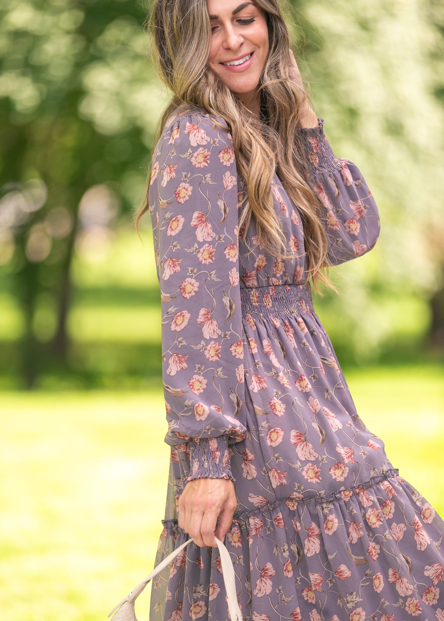 Jacey V-neck Maxi Dress FF Dresses