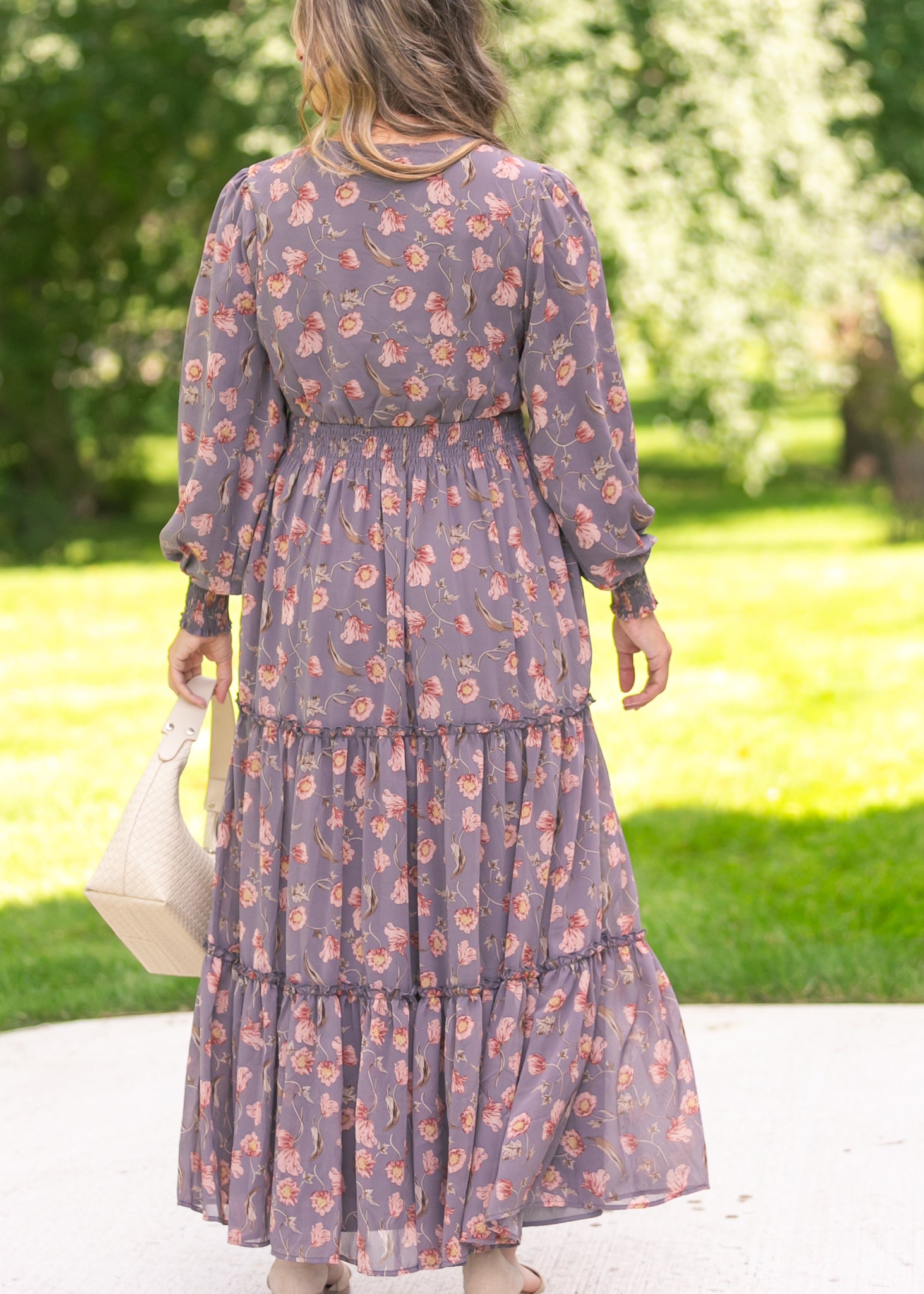 Jacey V-neck Maxi Dress FF Dresses