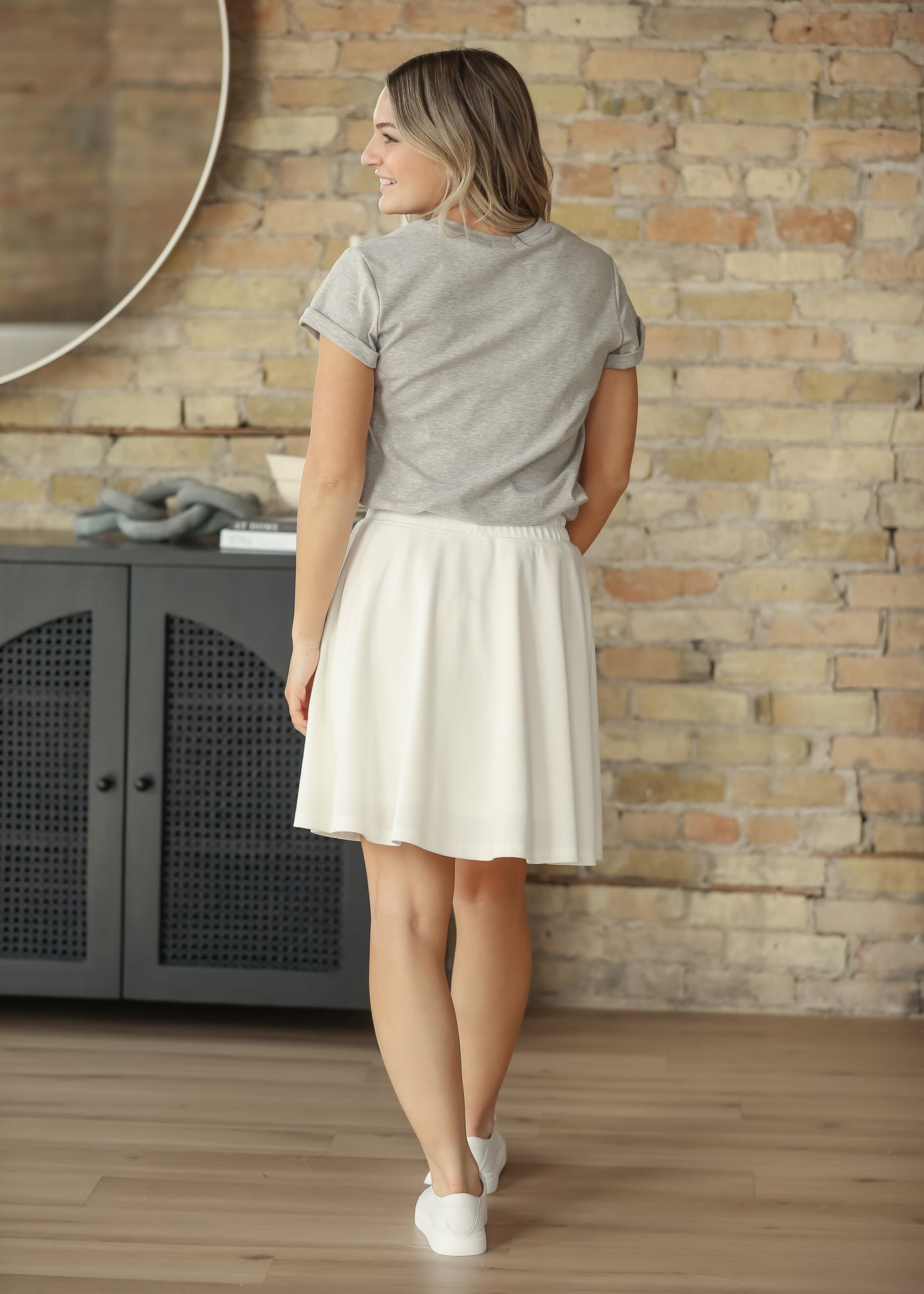 Jada White Athletic Tennis Skirt IC Skirts