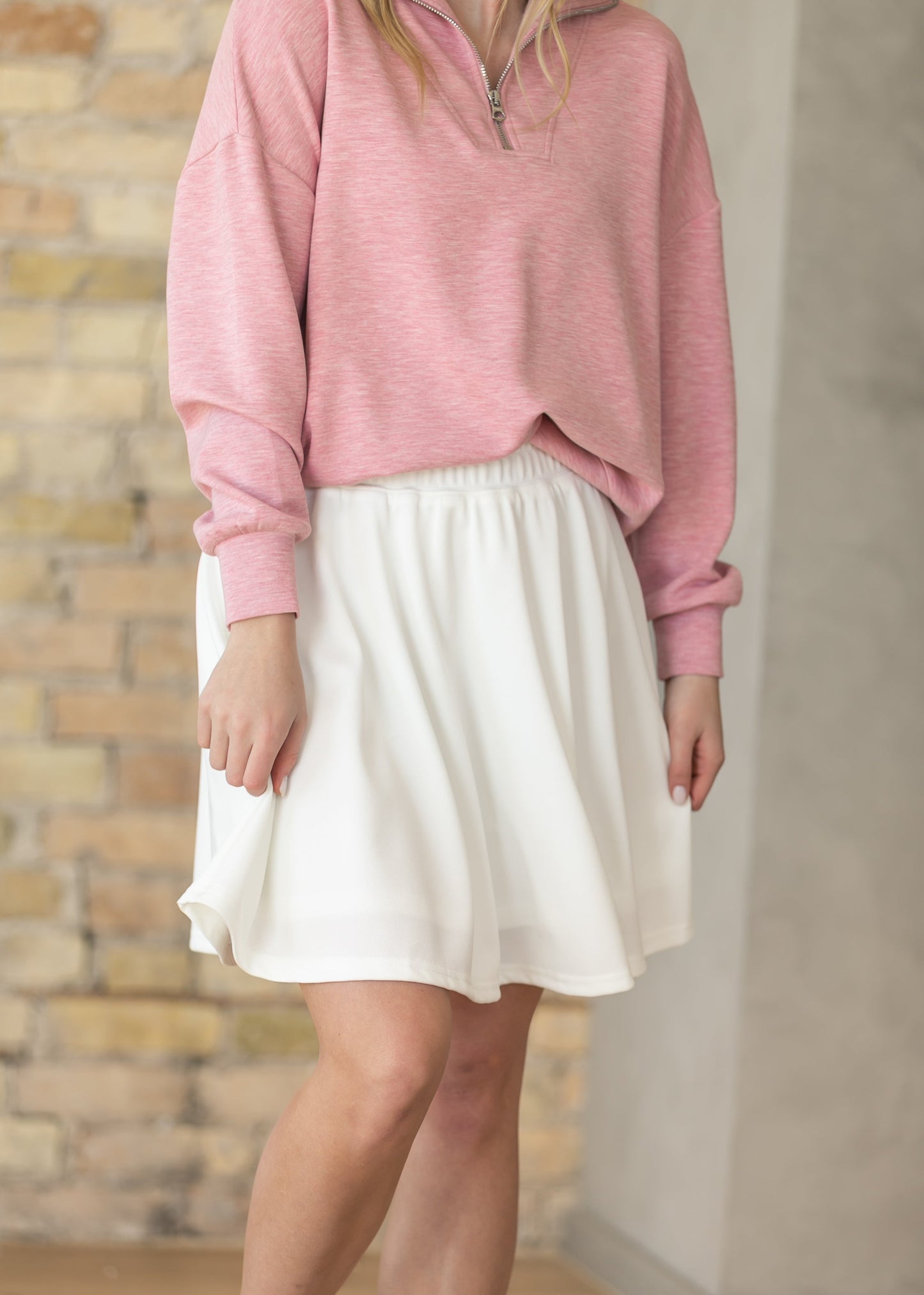 Jada White Athletic Tennis Skirt IC Skirts
