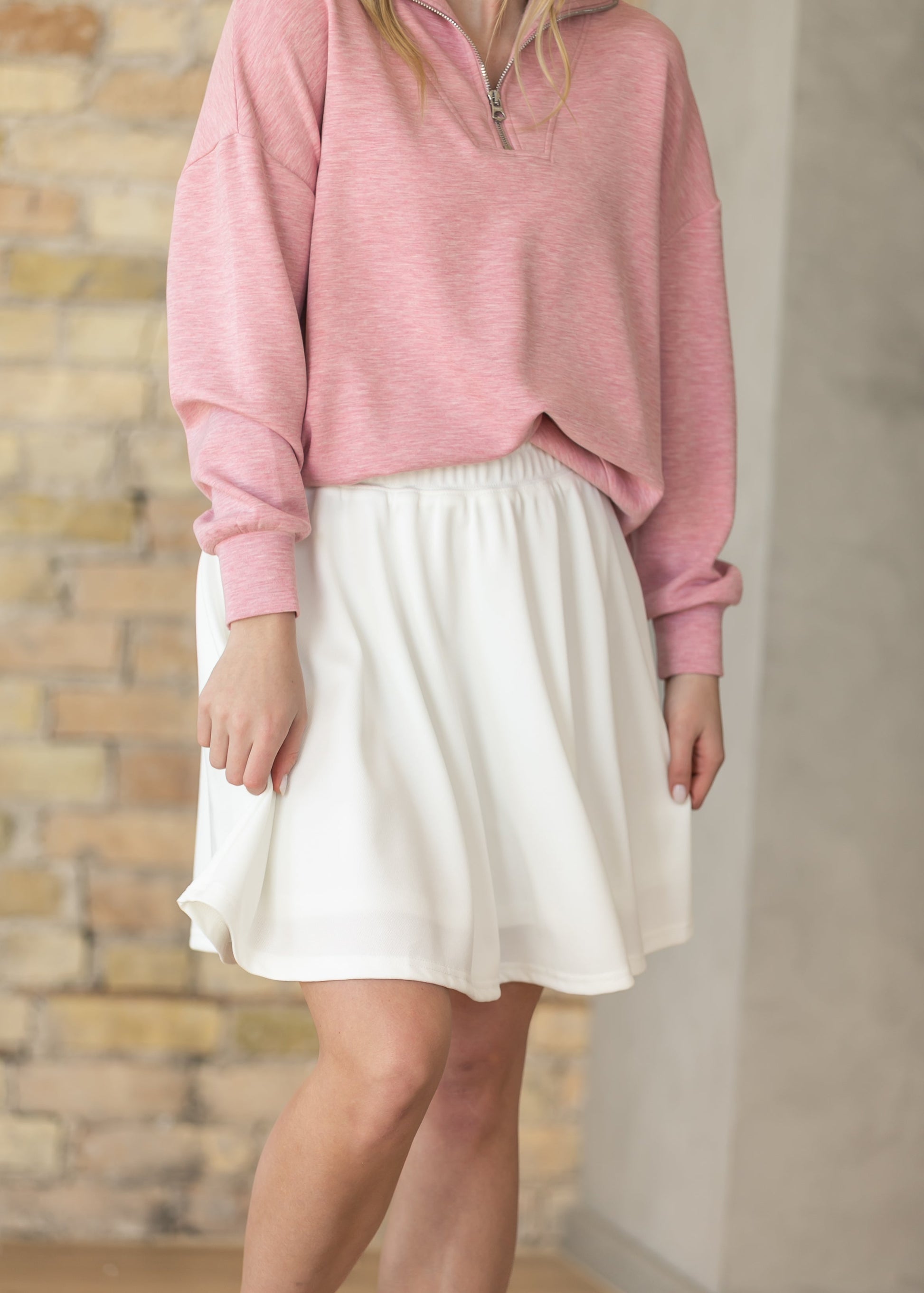 Jada White Athletic Tennis Skirt IC Skirts