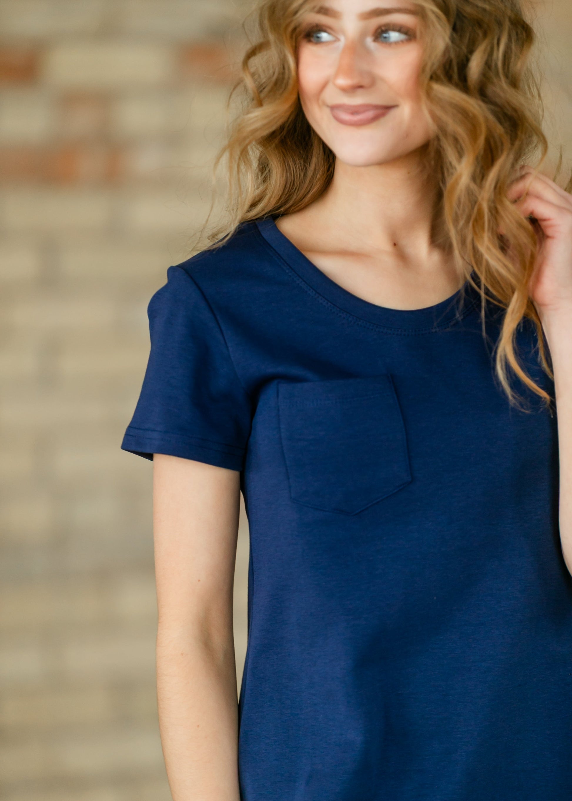 Jane Navy T-shirt Maxi Dress IC Dresses