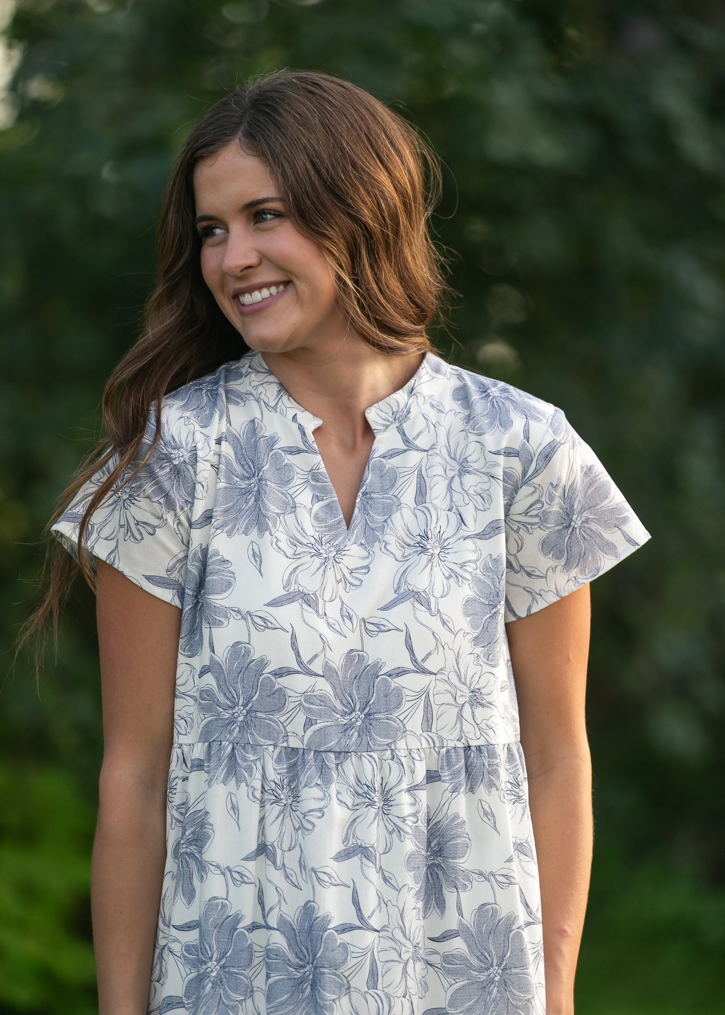 Jaydrien Short Sleeve Midi Dress IC Dresses