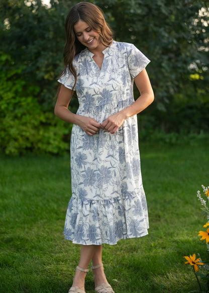 Jaydrien Short Sleeve Midi Dress IC Dresses XS