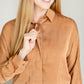 Jeanie Button Up Bodysuit Top FF Tops