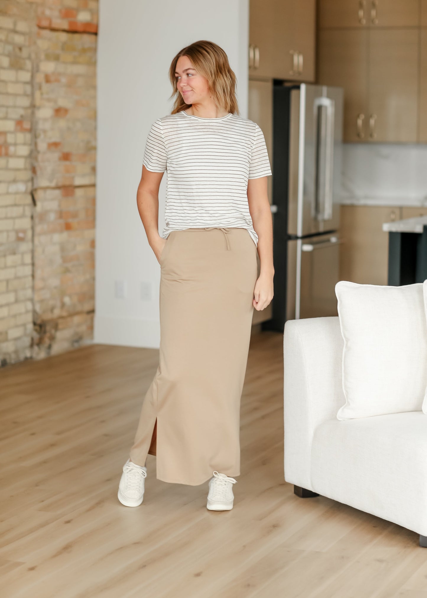 Jordan Knit Maxi Skirt IC Skirts