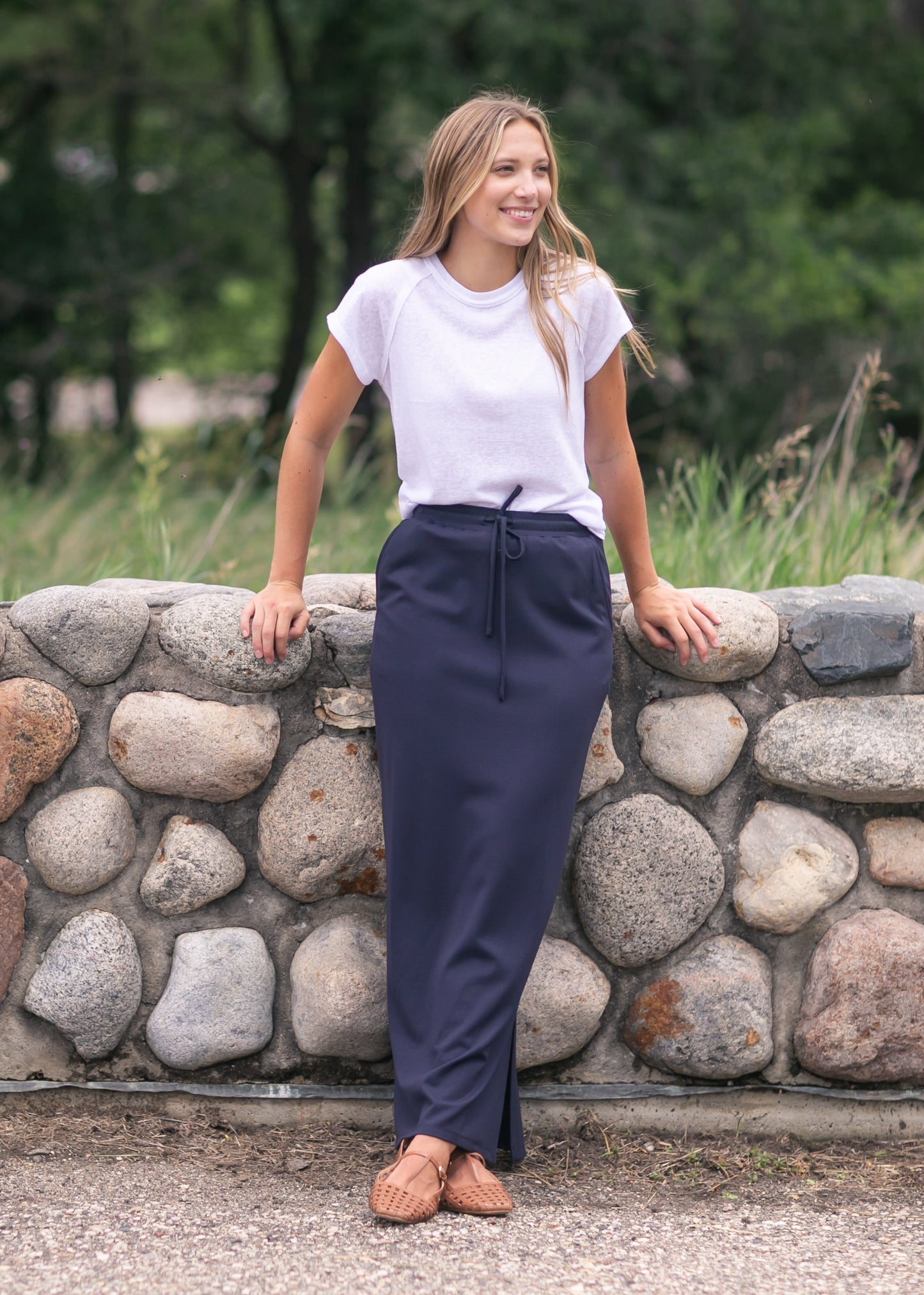 Jordan Knit Maxi Skirt IC Skirts
