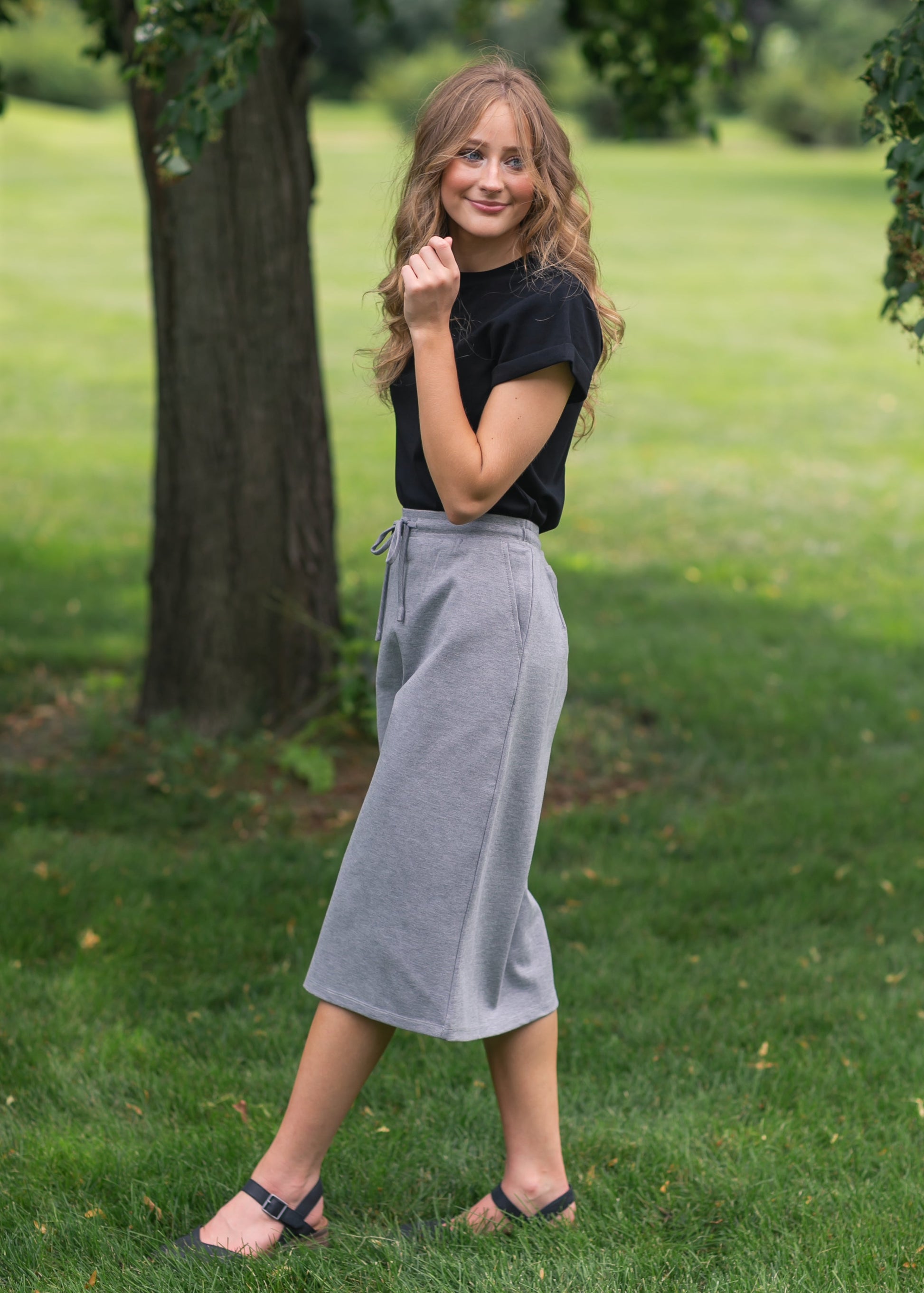Jordan Knit Midi Skirt IC Skirts
