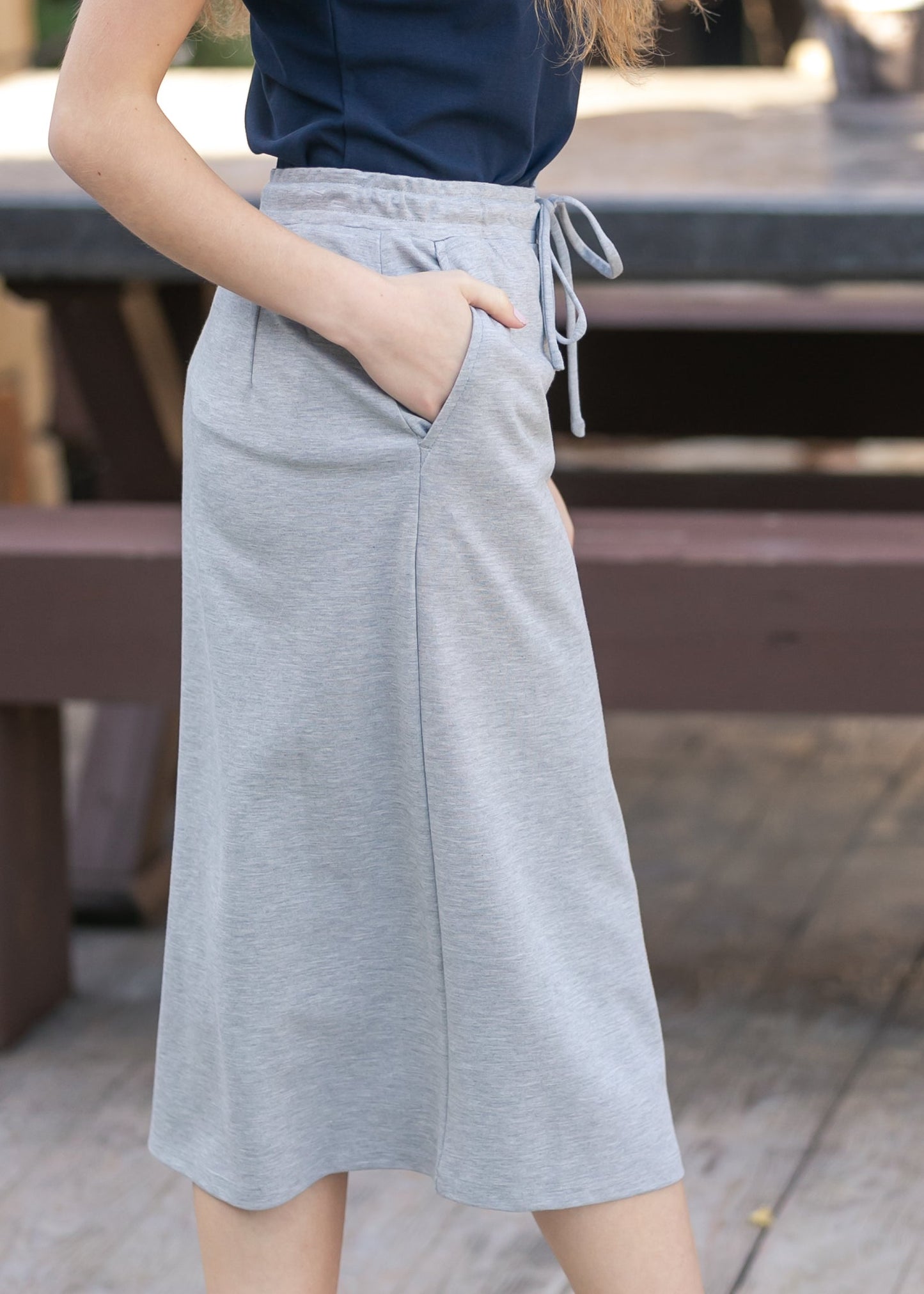 Jordan Knit Midi Skirt IC Skirts