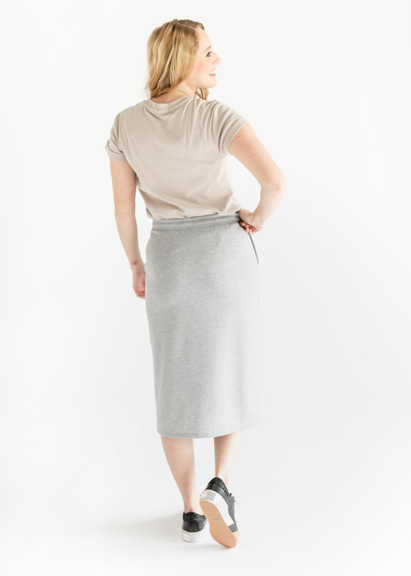 Jordan Knit Midi Skirt IC Skirts