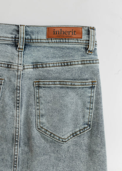 Josie A-line Denim Midi Skirt IC Skirts