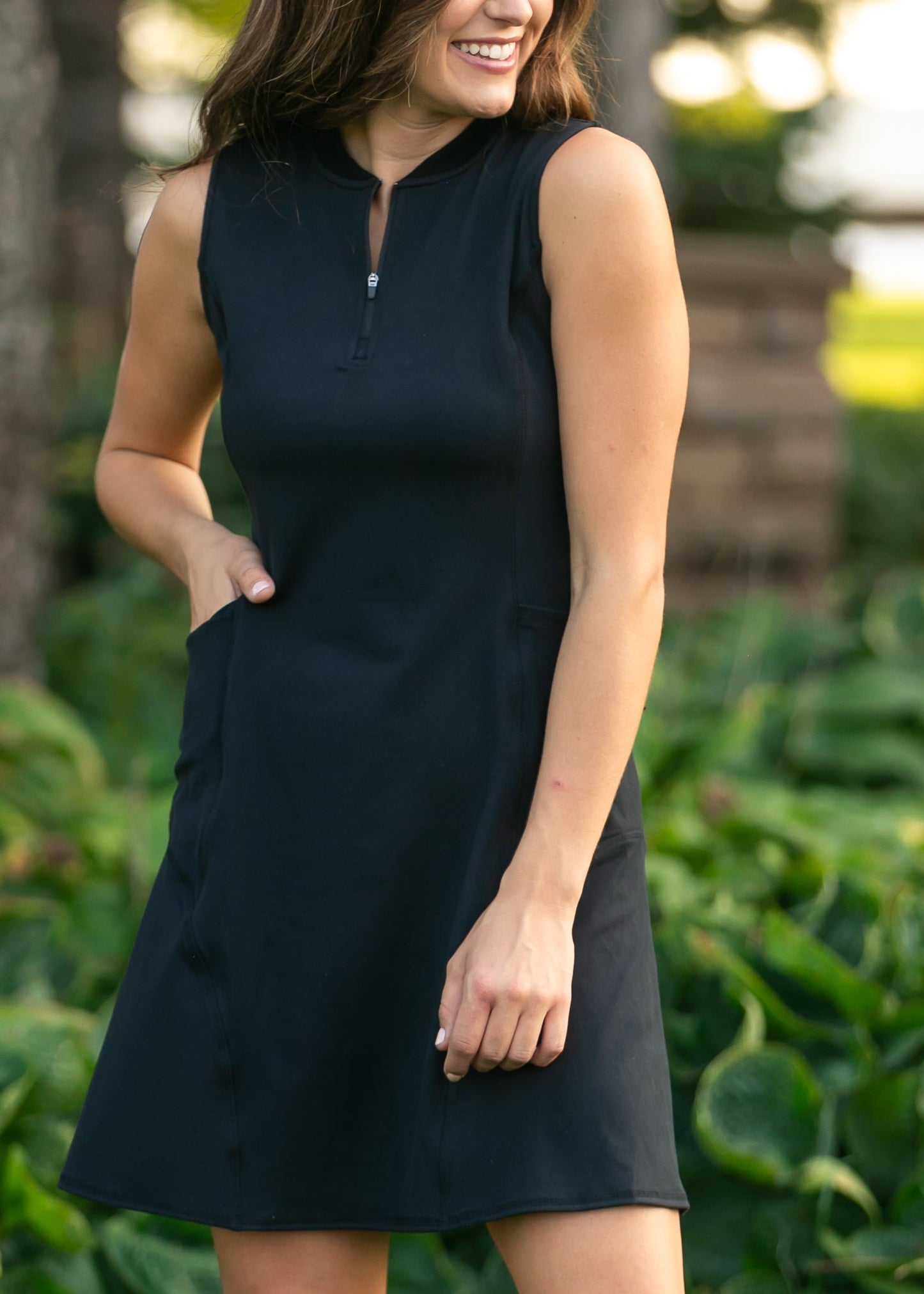 Joss Sleeveless Athletic Midi Dress IC Dresses