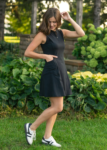 Joss Sleeveless Athletic Midi Dress IC Dresses