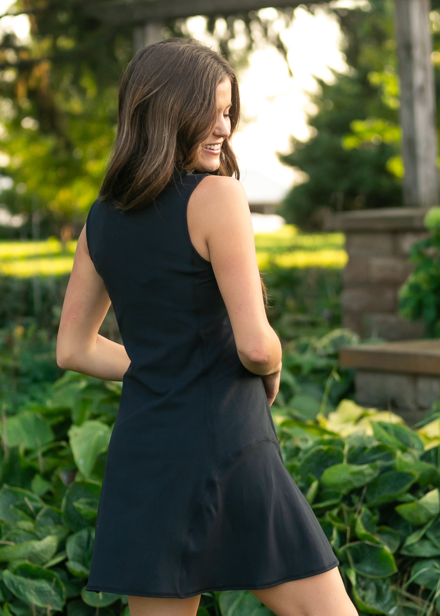 Joss Sleeveless Athletic Midi Dress IC Dresses
