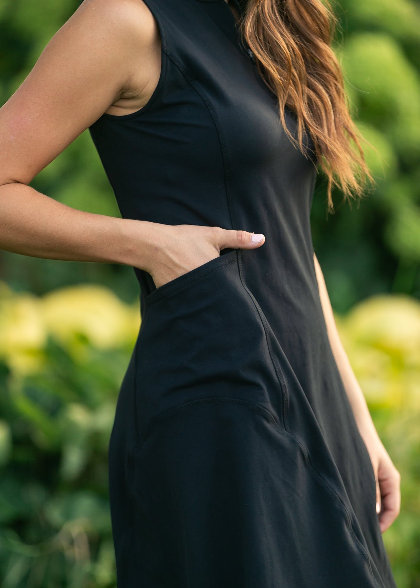 Joss Sleeveless Athletic Midi Dress IC Dresses