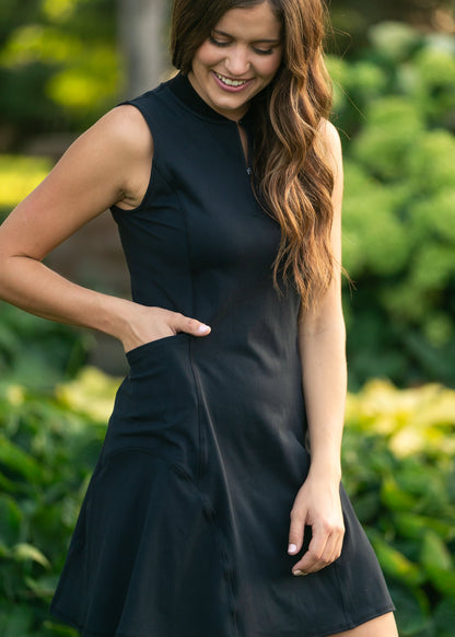 Joss Sleeveless Athletic Midi Dress IC Dresses