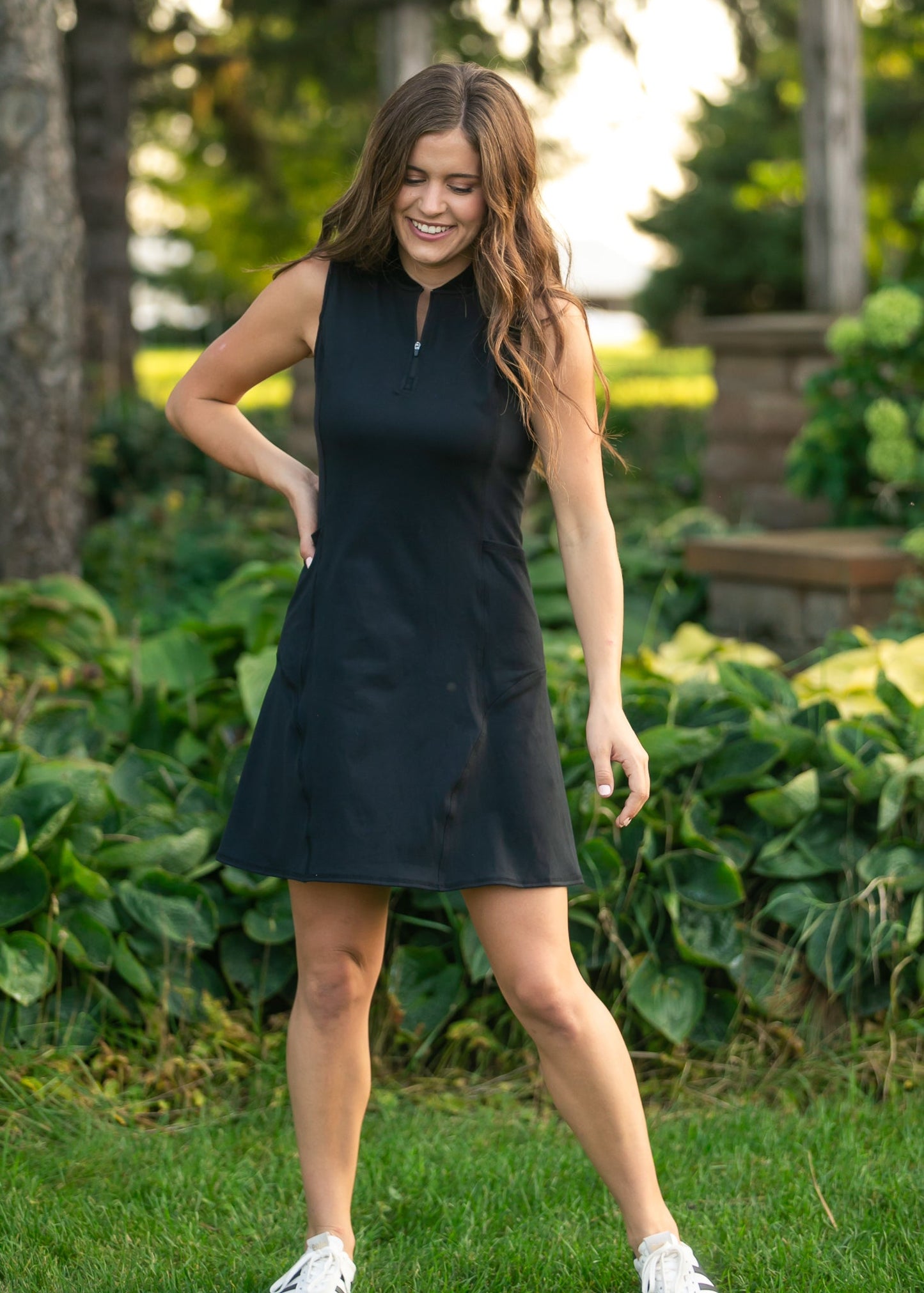 Joss Sleeveless Athletic Midi Dress IC Dresses