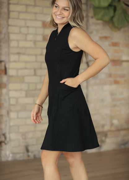 Joss Sleeveless Athletic Midi Dress IC Dresses