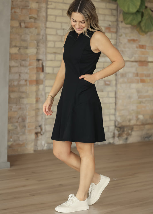 Joss Sleeveless Athletic Midi Dress IC Dresses