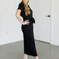 Julia Knit Belted Midi Dress - FINAL SALE IC Dresses