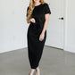 Julia Knit Belted Midi Dress - FINAL SALE IC Dresses