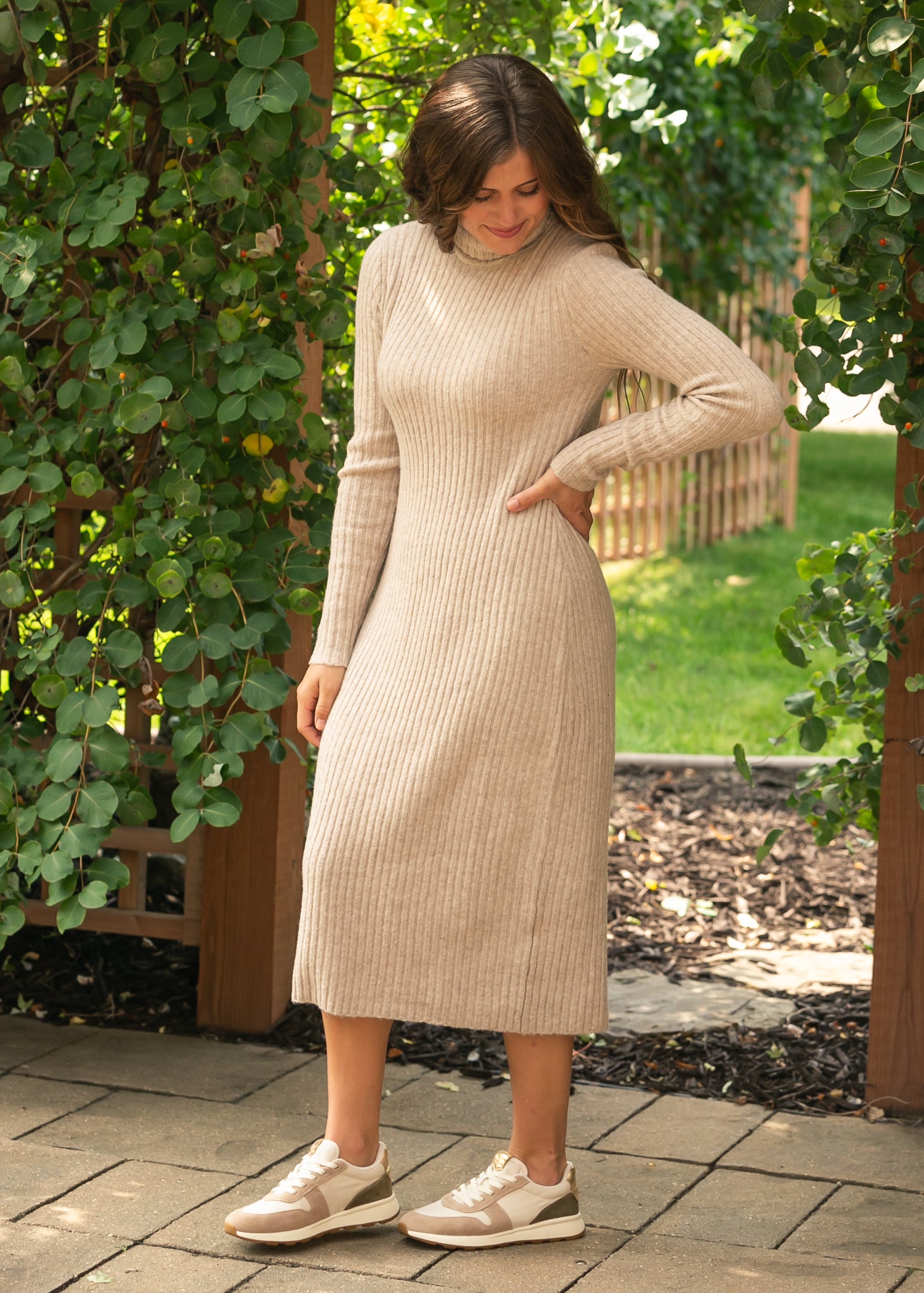 Juliette Turtleneck Maxi Dress - FINAL SALE Inherit Co. Juliette Turtleneck Maxi Dress - FINAL SALE Inherit Co.