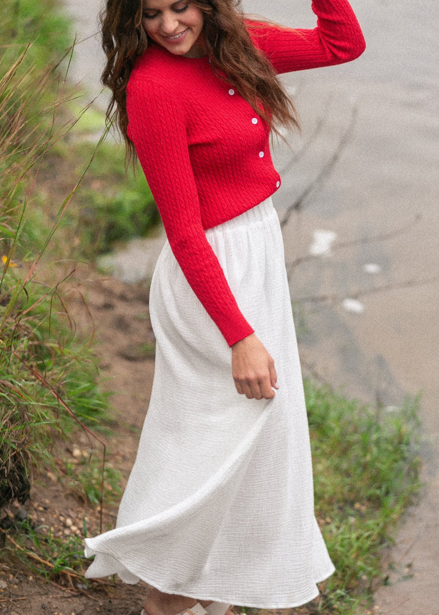 Kalani Cotton Gauze Maxi Skirt IC Skirts