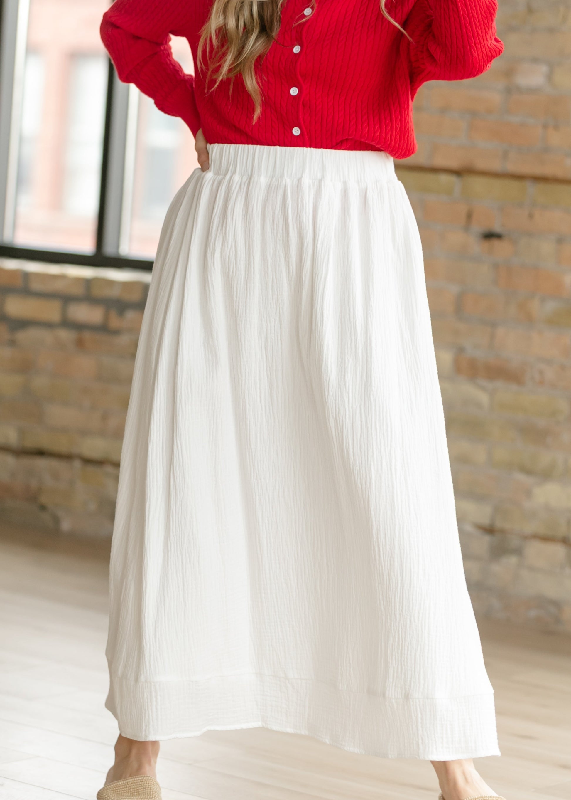 Kalani Cotton Gauze Maxi Skirt IC Skirts