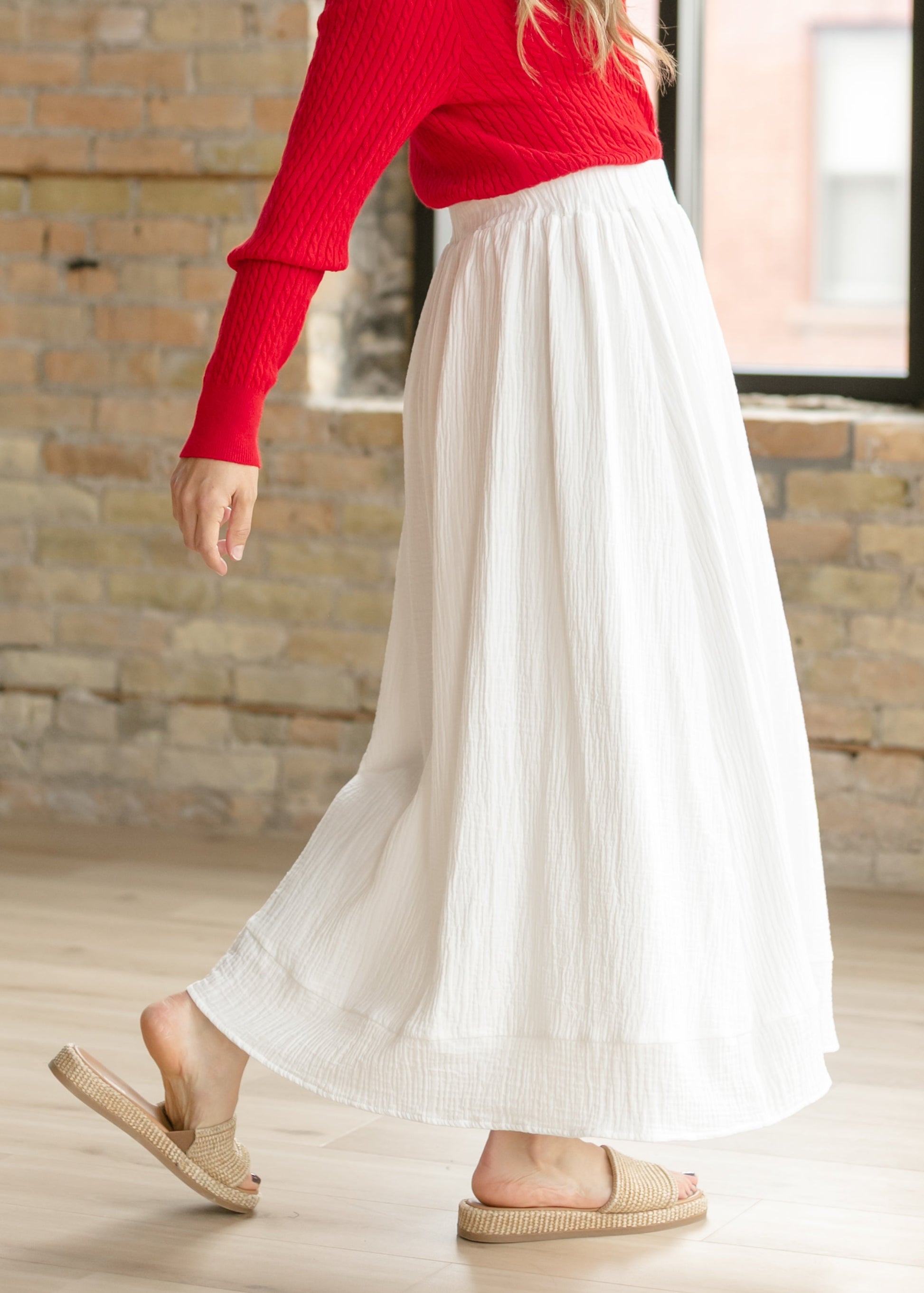 Kalani Cotton Gauze Maxi Skirt IC Skirts