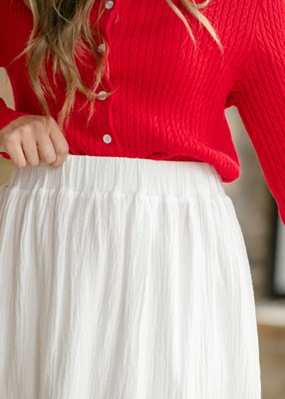 Kalani Cotton Gauze Maxi Skirt IC Skirts