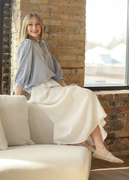 Kalani Cotton Gauze Maxi Skirt IC Skirts