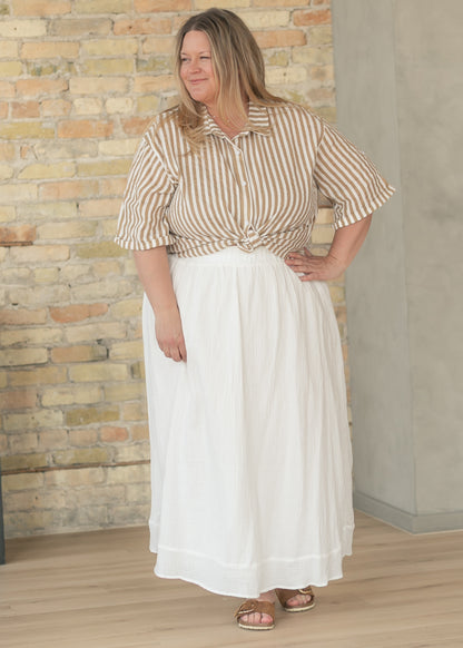 Kalani Cotton Gauze Maxi Skirt IC Skirts 1XL