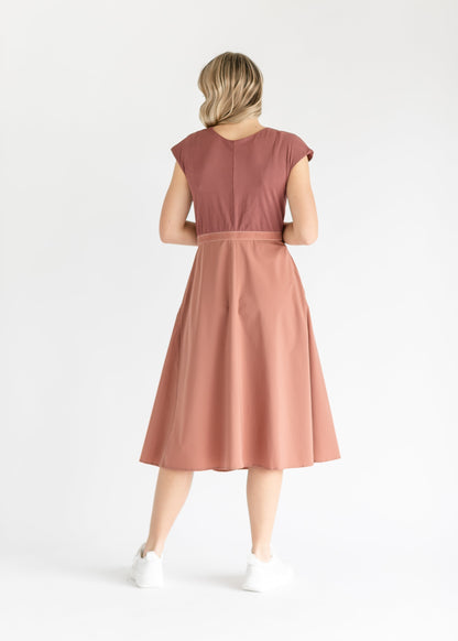 Kate Cap Sleeve Midi Dress - COMING SOON IC Dresses