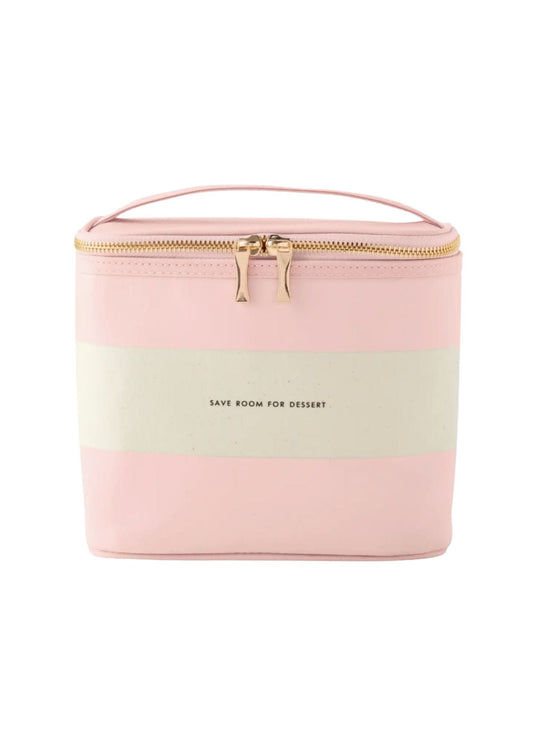 Kate Spade® Blush Rugby Stripe Lunch Tote FF Home + Lifestyle