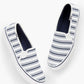 Keds® Double Decker Navy Stripe Canvas Sneakers Shoes