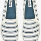 Keds® Double Decker Navy Stripe Canvas Sneakers Shoes