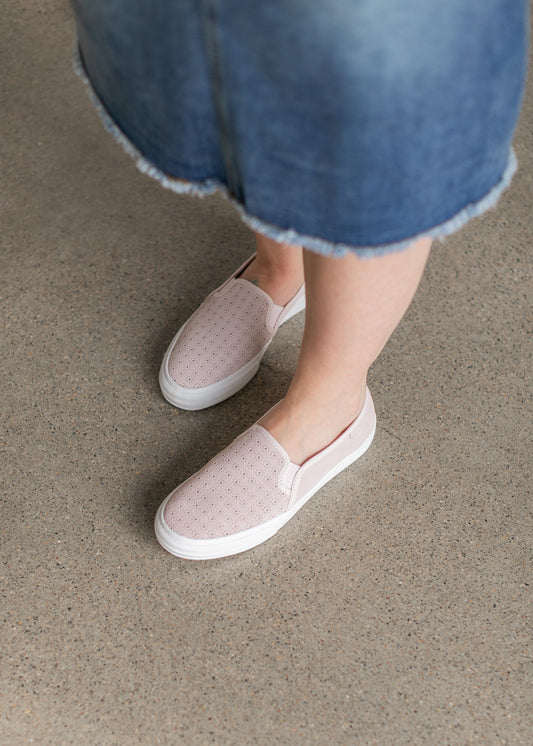 Keds®Double Decker Pink Slip On Sneaker Shoes