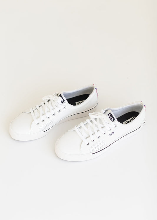 Keds® Jump Kick Duo Leather Sneaker Shoes