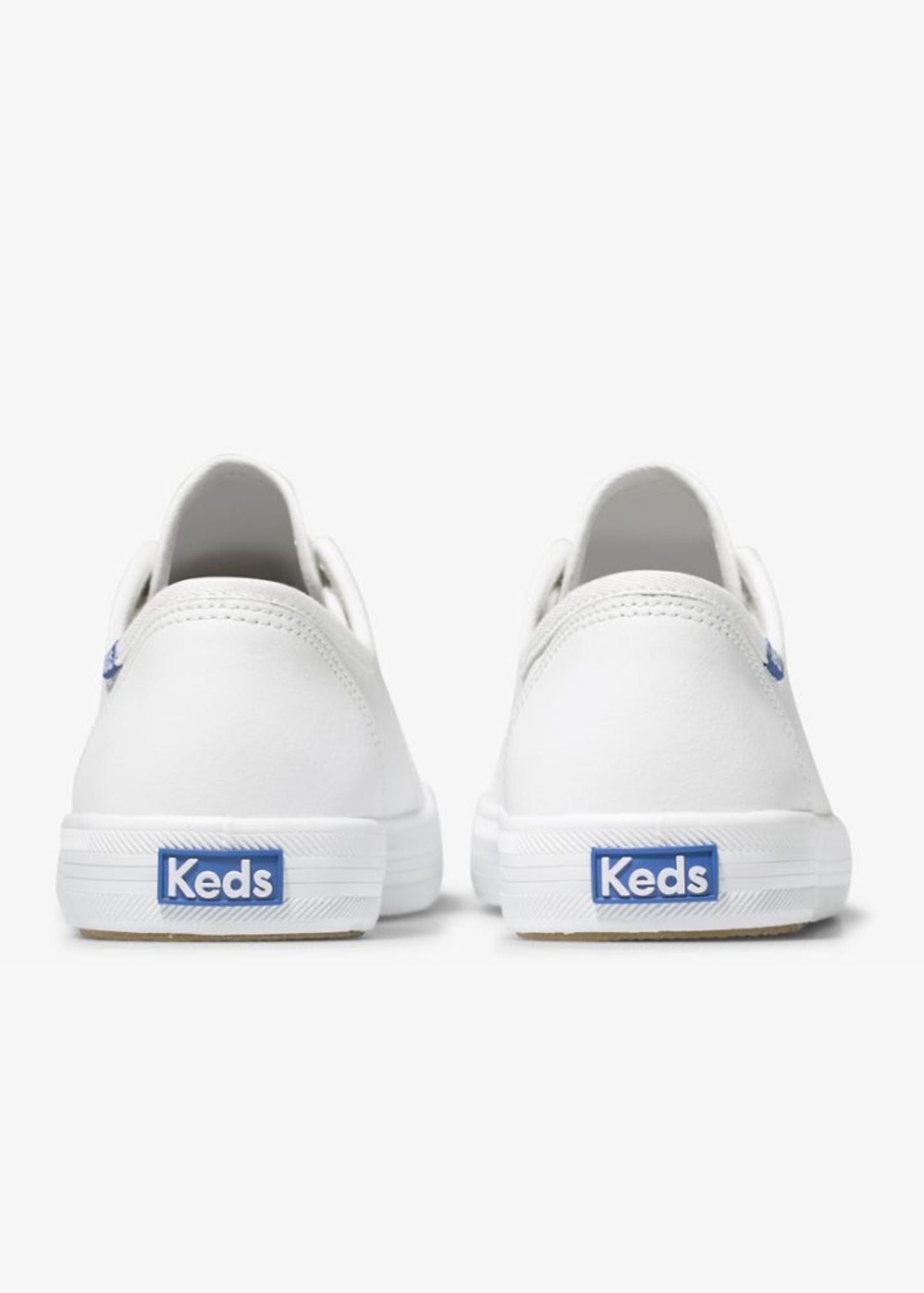 Keds® Kickstart White Leather Sneaker - FINAL SALE –