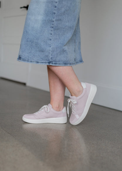 Keds® The Court Suede Sneaker Shoes Blush / 6