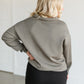 Keely Half Zip Long Sleeve Top FF Tops