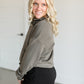 Keely Half Zip Long Sleeve Top FF Tops