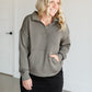 Keely Half Zip Long Sleeve Top FF Tops