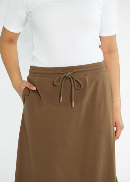 Kelly Drawstring Midi Skirt IC Skirts