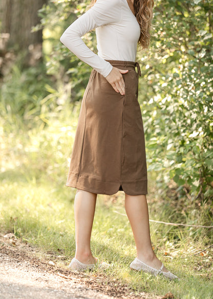 Kelly Drawstring Midi Skirt IC Skirts