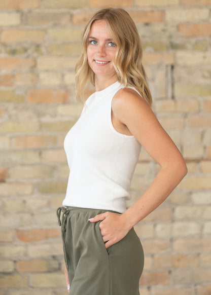 Kelly Olive Drawstring Midi Skirt IC Skirts